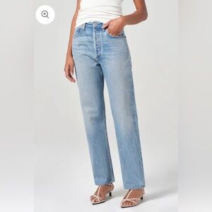 Agolde 90’s Pinch Waist High Rise Straight Jean - Excellent Condition